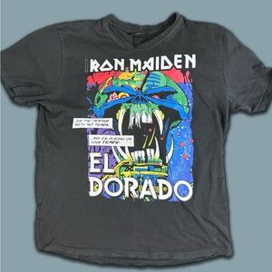 Iron Maiden El Dorado Graphic T-Shirt